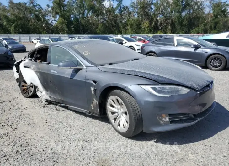 TESLA MODEL S 2016 vin 5YJSA1E10GF158993 from auto auction Copart