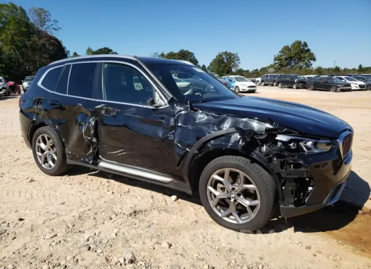 BMW X3 XDRIVE3 2023 vin 5UX53DP09P9R43728 from auto auction Copart