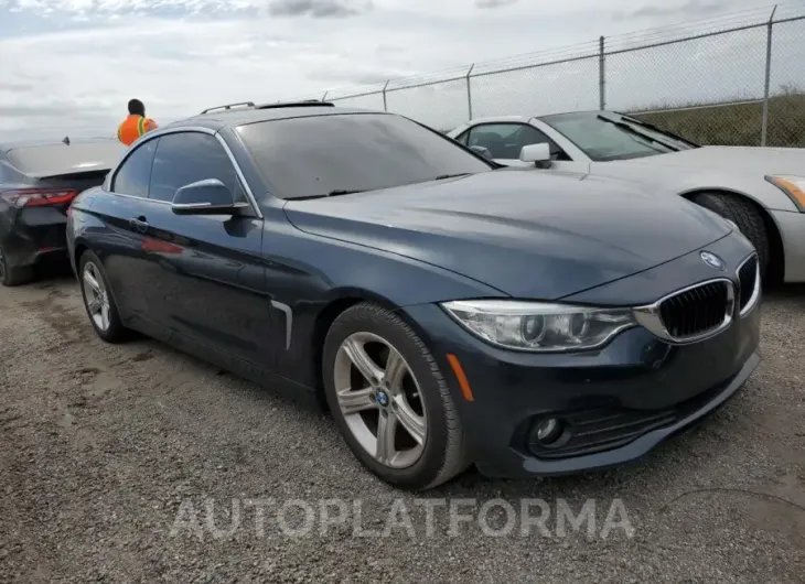 BMW 428 I 2015 vin WBA3V5C5XFP753177 from auto auction Copart