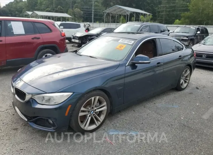 BMW 440I GRAN 2017 vin WBA4E3C52HG187043 from auto auction Copart