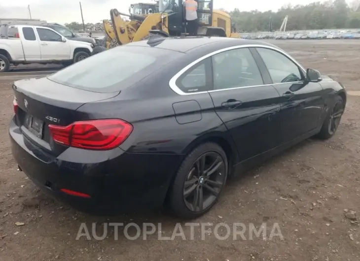 BMW 430XI GRAN 2019 vin WBA4J3C50KBL09253 from auto auction Copart