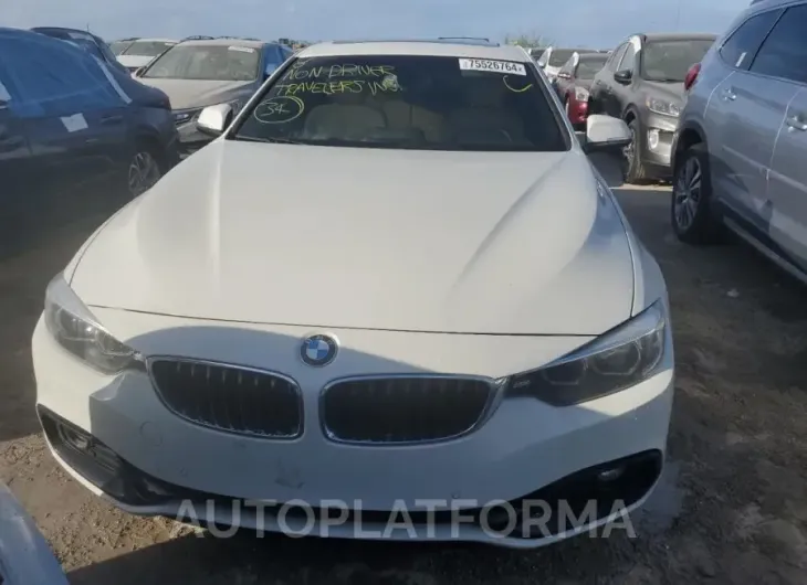 BMW 430I 2018 vin WBA4W3C50JAC97453 from auto auction Copart