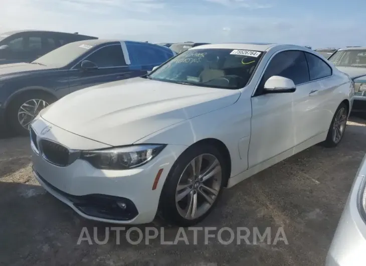 BMW 430I 2018 vin WBA4W3C50JAC97453 from auto auction Copart