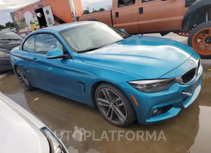 BMW 440I 2018 vin WBA4Z5C5XJEA32809 from auto auction Copart