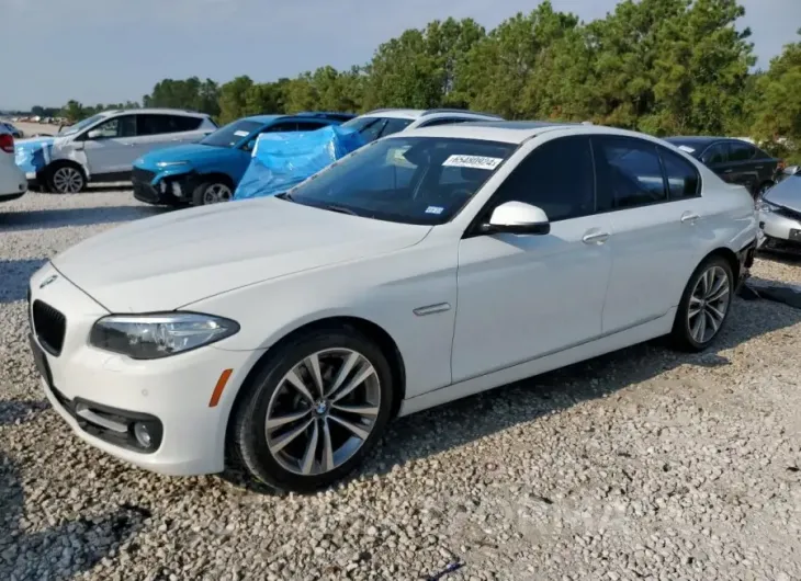 BMW 528 I 2016 vin WBA5A5C50GG348645 from auto auction Copart