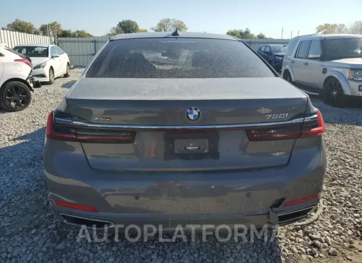 BMW 750 XI 2022 vin WBA7U2C08NCJ06516 from auto auction Copart