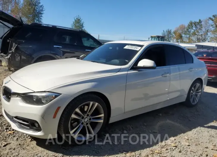 BMW 330 I 2017 vin WBA8B9G55HNU50905 from auto auction Copart