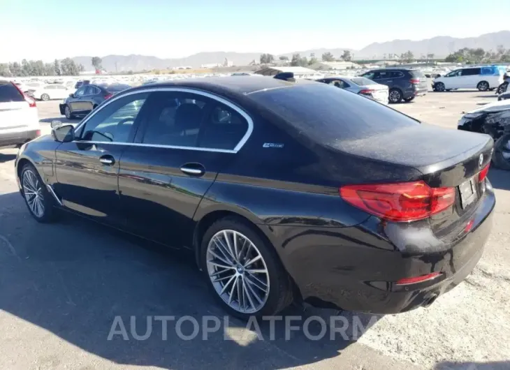 BMW 530E 2018 vin WBAJA9C5XJB249373 from auto auction Copart