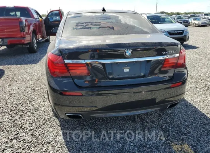 BMW 740 LI 2015 vin WBAYE4C55FD947410 from auto auction Copart