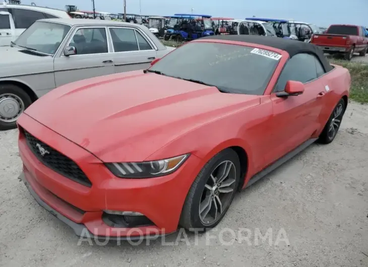 FORD MUSTANG 2016 vin 1FATP8UH2G5222131 from auto auction Copart