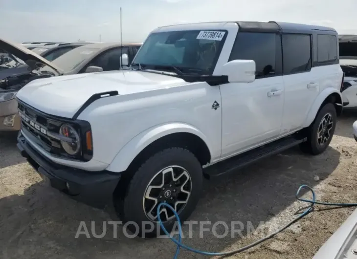 FORD BRONCO OUT 2024 vin 1FMEE8BP9RLA03325 from auto auction Copart