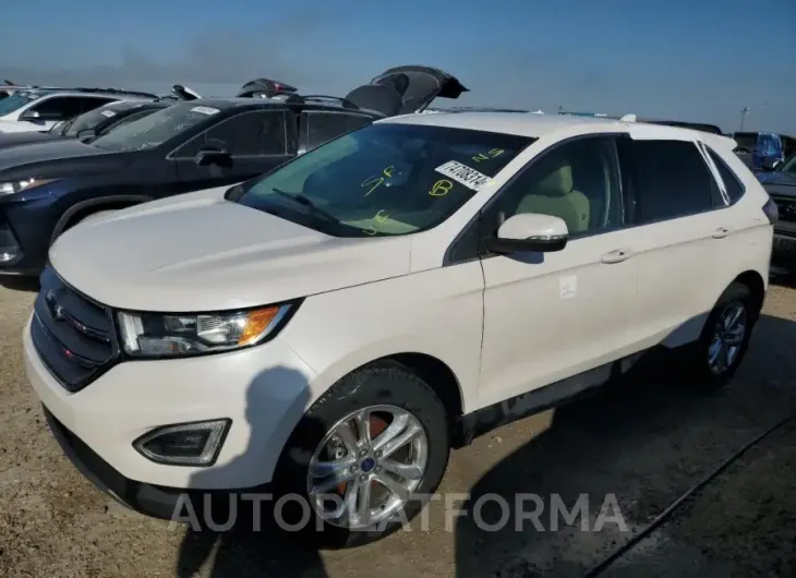 FORD EDGE SEL 2016 vin 2FMPK3J92GBB70887 from auto auction Copart