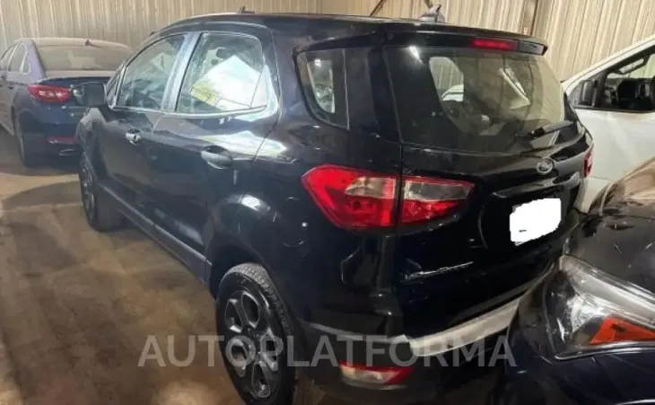 FORD ECOSPORT S 2021 vin MAJ3S2FEXMC448214 from auto auction Copart