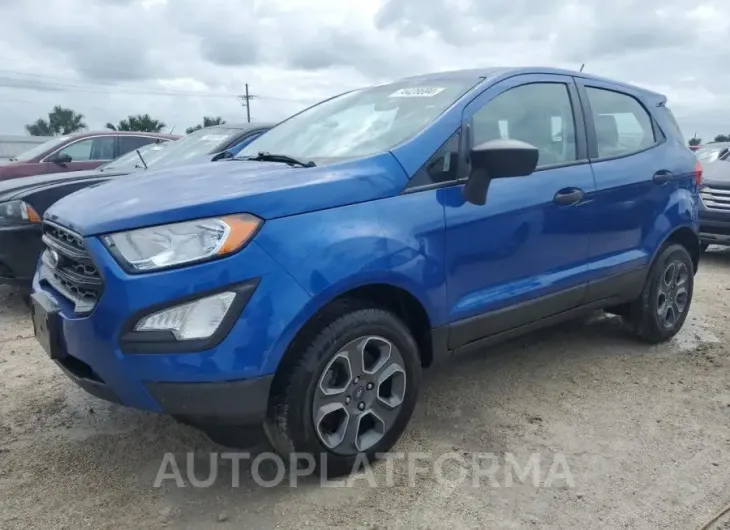 FORD ECOSPORT S 2018 vin MAJ6P1SL0JC222918 from auto auction Copart