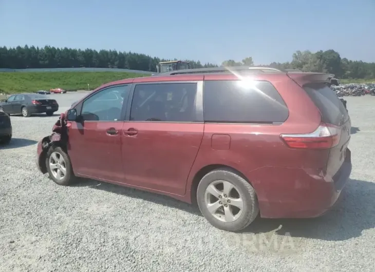 TOYOTA SIENNA LE 2015 vin 5TDKK3DC2FS604275 from auto auction Copart