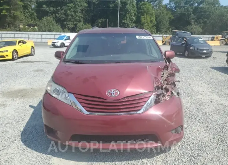 TOYOTA SIENNA LE 2015 vin 5TDKK3DC2FS604275 from auto auction Copart