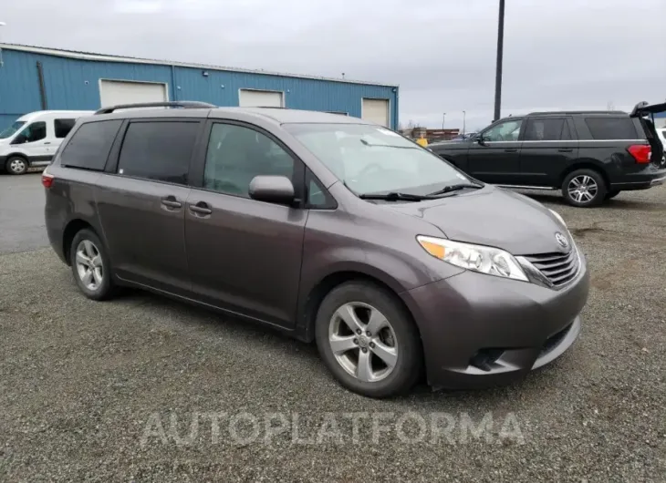 TOYOTA SIENNA LE 2015 vin 5TDKK3DC4FS648651 from auto auction Copart