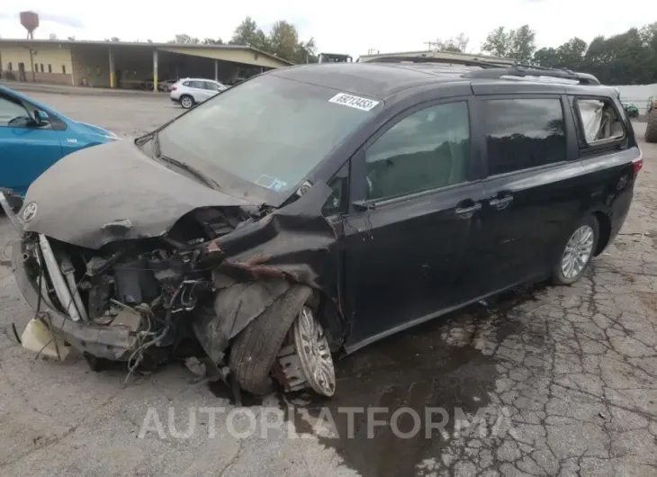 TOYOTA SIENNA XLE 2016 vin 5TDYK3DC6GS726360 from auto auction Copart