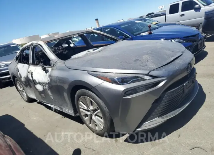 TOYOTA MIRAI LE 2022 vin JTDAAAAA2NA004115 from auto auction Copart