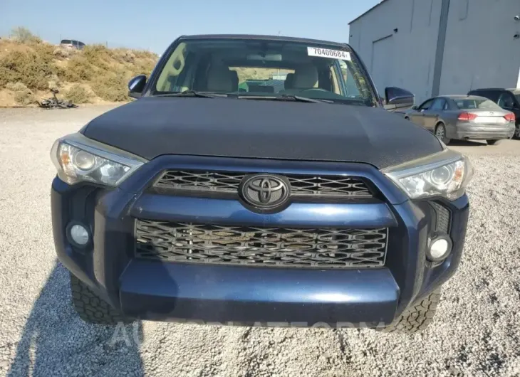 TOYOTA 4RUNNER SR 2016 vin JTEBU5JR2G5333803 from auto auction Copart