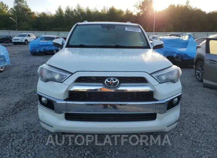 TOYOTA 4RUNNER SR 2019 vin JTEBU5JR8K5706626 from auto auction Copart