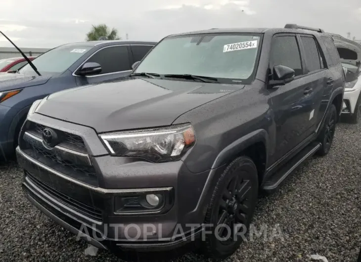 TOYOTA 4RUNNER SR 2019 vin JTEZU5JR7K5207976 from auto auction Copart