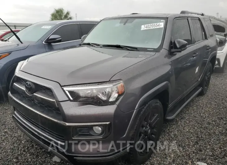 TOYOTA 4RUNNER SR 2019 vin JTEZU5JR7K5207976 from auto auction Copart