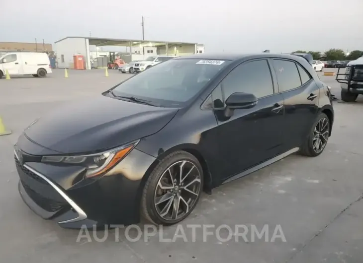 TOYOTA COROLLA SE 2019 vin JTNK4RBE1K3045830 from auto auction Copart