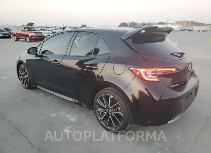 TOYOTA COROLLA SE 2019 vin JTNK4RBE1K3045830 from auto auction Copart