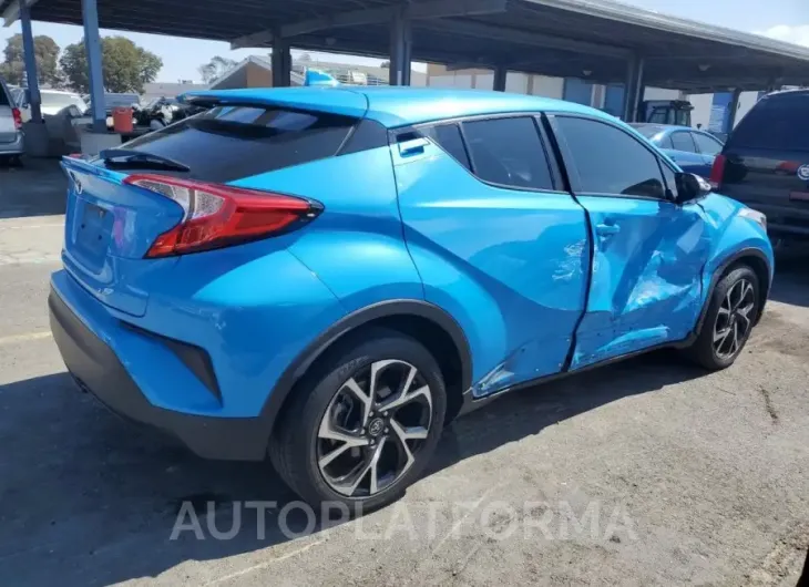 TOYOTA C-HR XLE 2019 vin JTNKHMBX8K1046493 from auto auction Copart