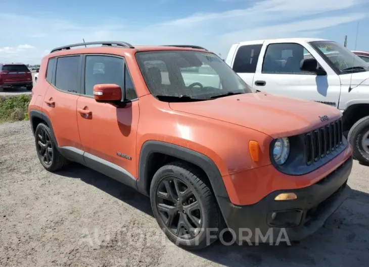 JEEP RENEGADE L 2017 vin ZACCJABB6HPF19008 from auto auction Copart