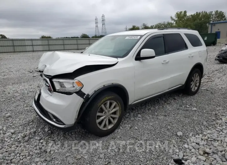 DODGE DURANGO SX 2015 vin 1C4RDJAG2FC240347 from auto auction Copart