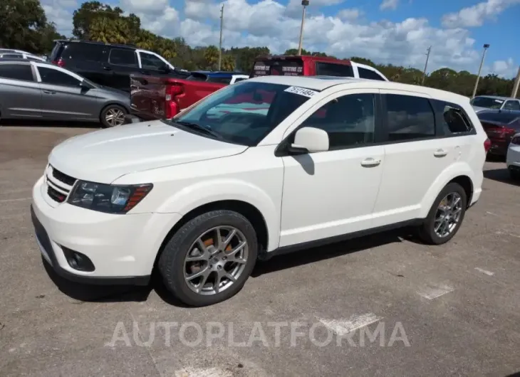 DODGE JOURNEY GT 2018 vin 3C4PDDEG0JT389520 from auto auction Copart