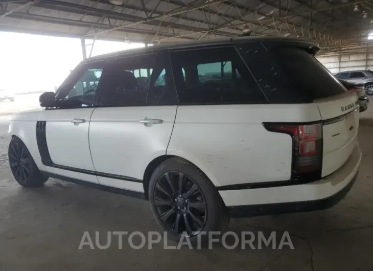 LAND ROVER RANGE ROVE 2017 vin SALGS2FK2HA363668 from auto auction Copart