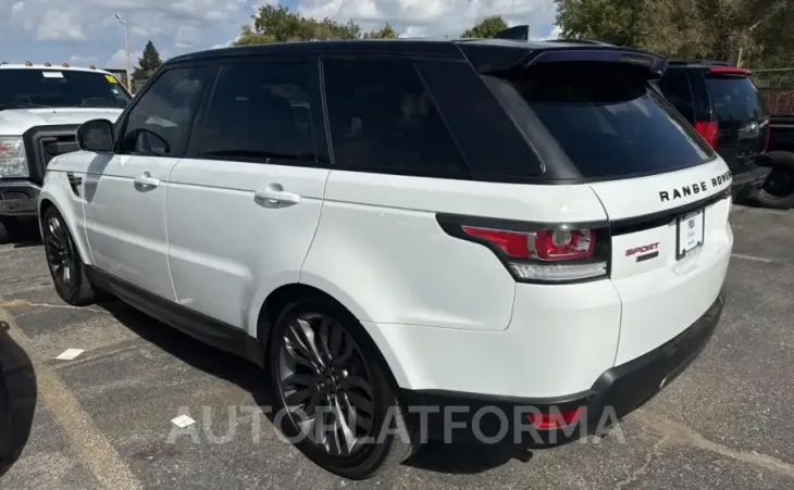 LAND ROVER RANGE ROVE 2017 vin SALWR2FE3HA143568 from auto auction Copart