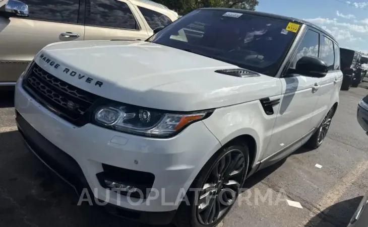 LAND ROVER RANGE ROVE 2017 vin SALWR2FE3HA143568 from auto auction Copart