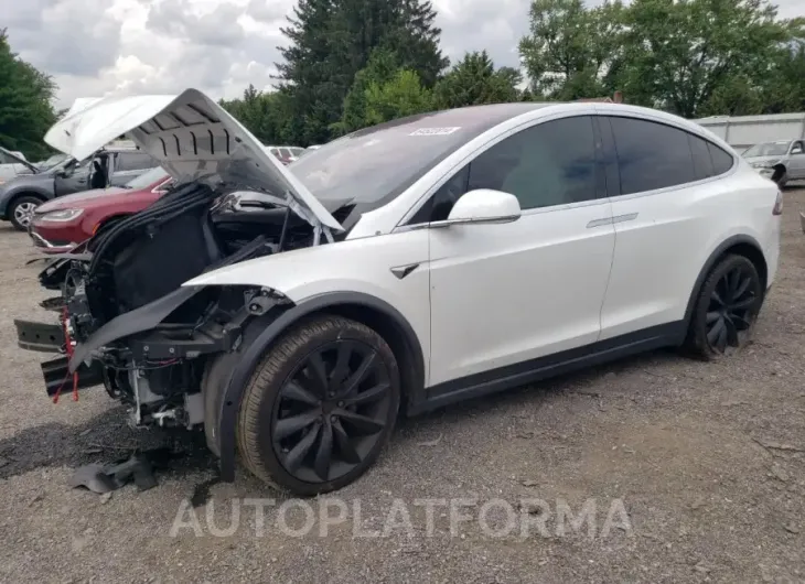 TESLA MODEL X 2019 vin 5YJXCAE29KF203673 from auto auction Copart