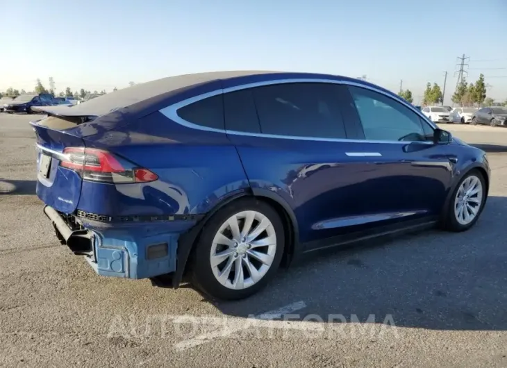 TESLA MODEL X 2020 vin 5YJXCDE2XLF248382 from auto auction Copart