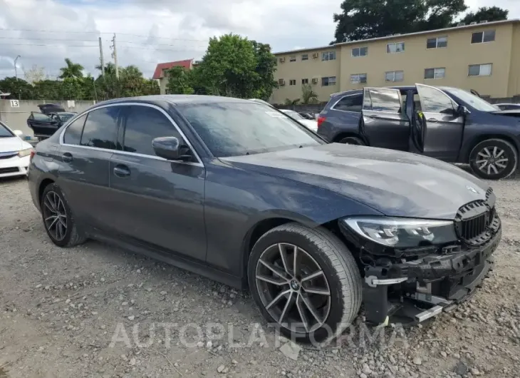 BMW 330I 2020 vin 3MW5R1J01L8B10630 from auto auction Copart