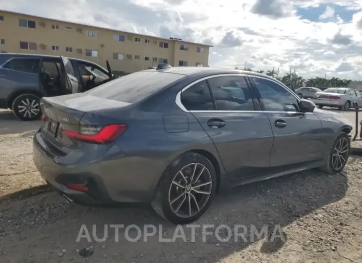 BMW 330I 2020 vin 3MW5R1J01L8B10630 from auto auction Copart