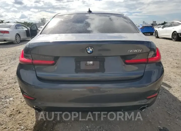 BMW 330I 2020 vin 3MW5R1J01L8B10630 from auto auction Copart