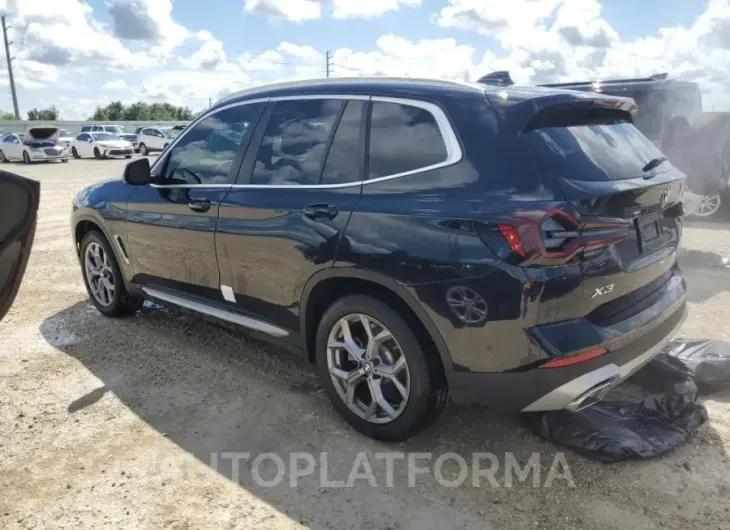 BMW X3 SDRIVE3 2024 vin 5UX43DP07R9U21470 from auto auction Copart