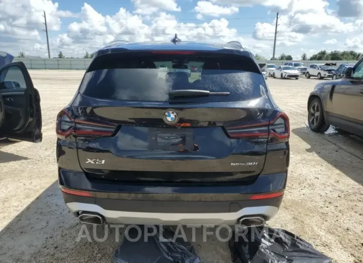 BMW X3 SDRIVE3 2024 vin 5UX43DP07R9U21470 from auto auction Copart