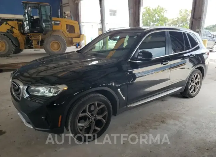 BMW X3 XDRIVE3 2022 vin 5UX53DP05N9J09663 from auto auction Copart