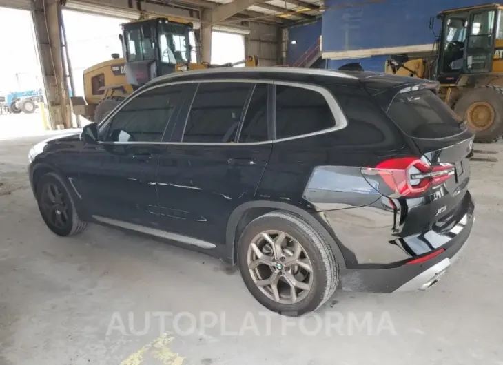 BMW X3 XDRIVE3 2022 vin 5UX53DP05N9J09663 from auto auction Copart