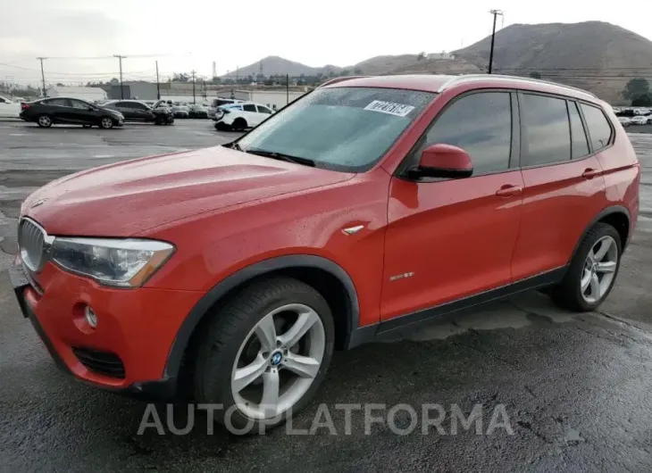 BMW X3 SDRIVE2 2017 vin 5UXWZ7C3XH0X41927 from auto auction Copart