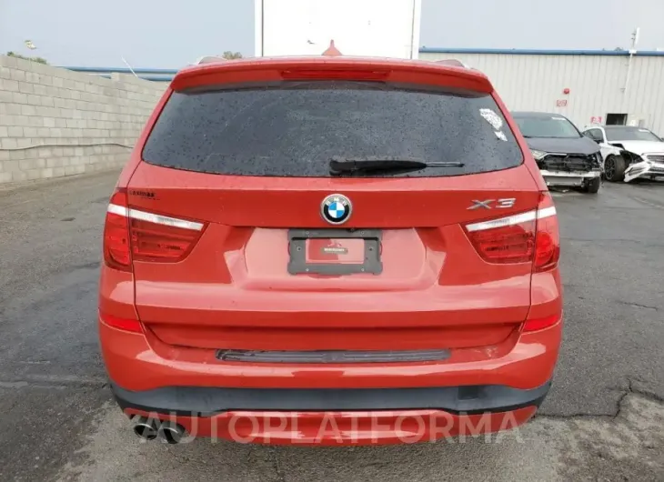 BMW X3 SDRIVE2 2017 vin 5UXWZ7C3XH0X41927 from auto auction Copart