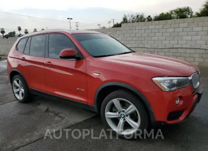 BMW X3 SDRIVE2 2017 vin 5UXWZ7C3XH0X41927 from auto auction Copart