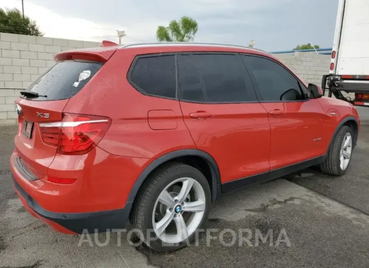 BMW X3 SDRIVE2 2017 vin 5UXWZ7C3XH0X41927 from auto auction Copart