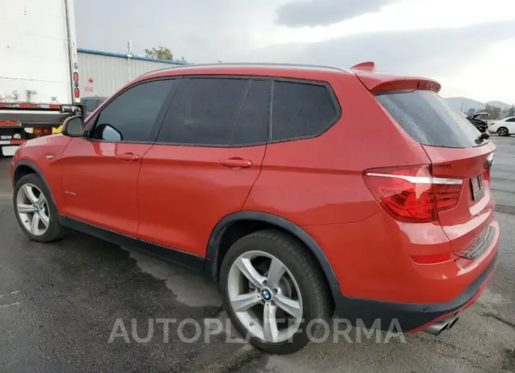 BMW X3 SDRIVE2 2017 vin 5UXWZ7C3XH0X41927 from auto auction Copart